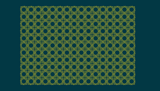 Vector Arabic Ramadan pattern Islamic background