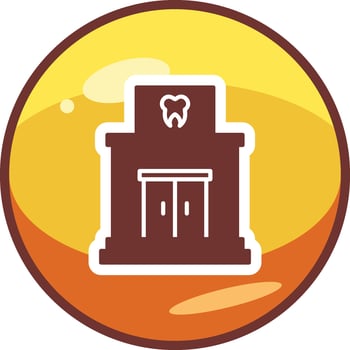 Dental Clinic Vector Icon