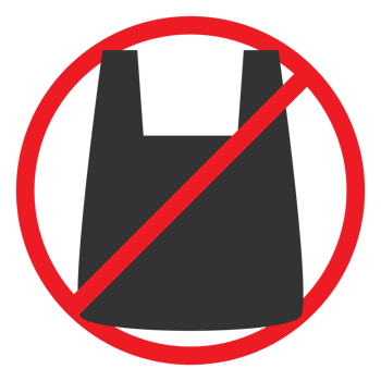 No plastic bag icon png
