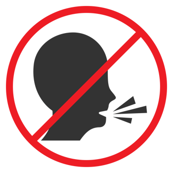 No noise icon sign png