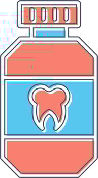 Mouthwash Vector Icon