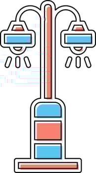 Streetlight Vector Icon