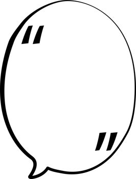 Black and white color speech bubble balloon with quotation marks, icon sticker memo keyword planner text box banner, flat png transparent element design