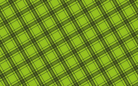 Black green diagonal checkered pattern, simple retro abstract background, vector illustration