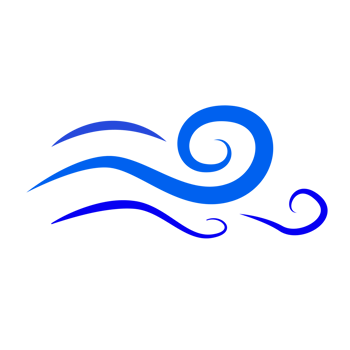 Windy Weather Icon, Weather Illustration png