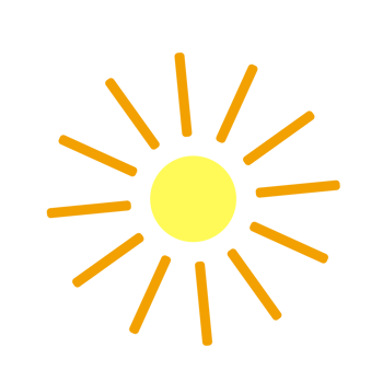 Sunshine Element Icon, Weather Illustration png