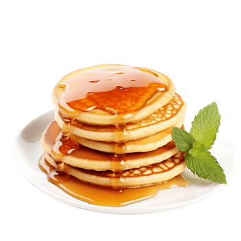 AI generated Clear Background Maple Syrup, Ideal for Varied Culinary Design Contexts png