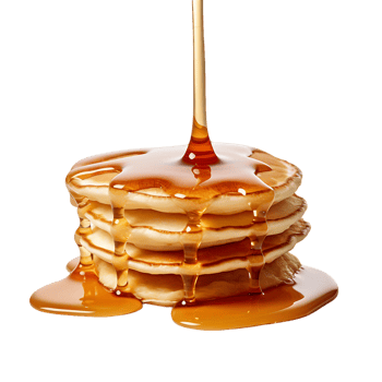 AI generated Syrup Bottle with No Background, Effortlessly Blending into Various Culinary Contexts png