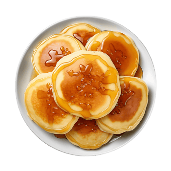 AI generated Pancake Syrup Extracted on Transparent, Facilitating Easy Graphic Integration png
