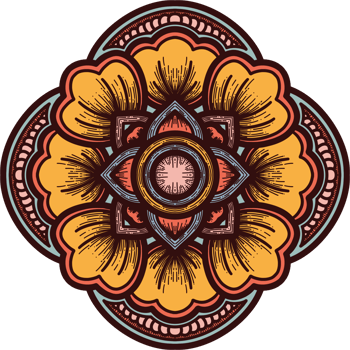 Vintage flowers art png