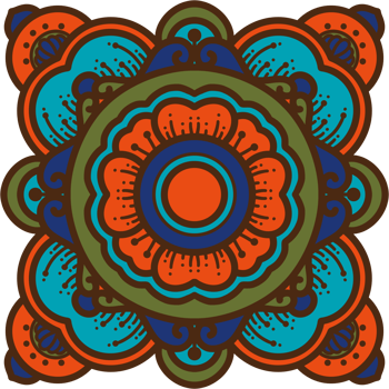 Vintage flowers art png