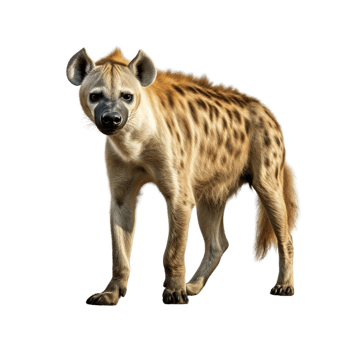 AI generated Hyena clip art png