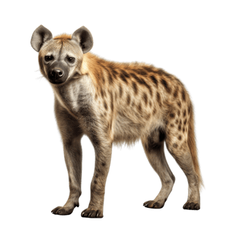 AI generated Hyena clip art png