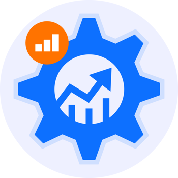 business growth modern icon illustration png
