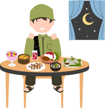 Iftar Ramadan illustration png