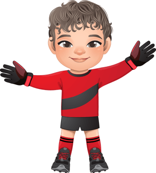 Goalkeeper Soccer player boy international uniform png