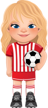 Soccer player girl international uniform png
