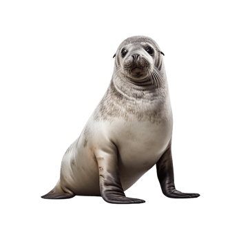 AI generated Seal clip art png