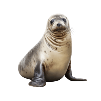 AI generated Seal clip art png