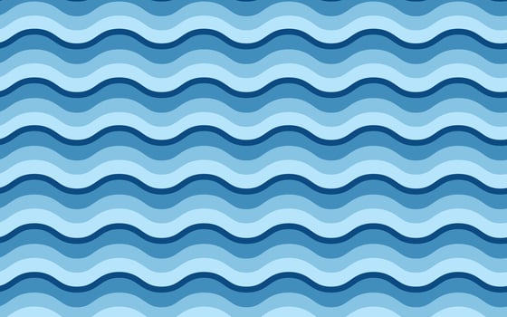 Wave pattern. Vector illustration.