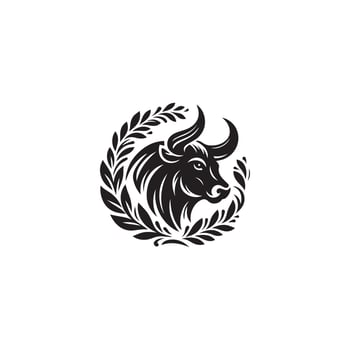 Bulls Head Logo images vector