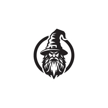 Wizard or Witch Logo Images vector
