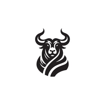 Bulls Head Logo images vector