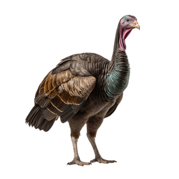 AI generated Turkey clip art png