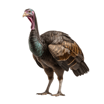 AI generated Turkey clip art png