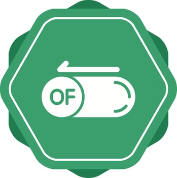 Of Button Vector Icon