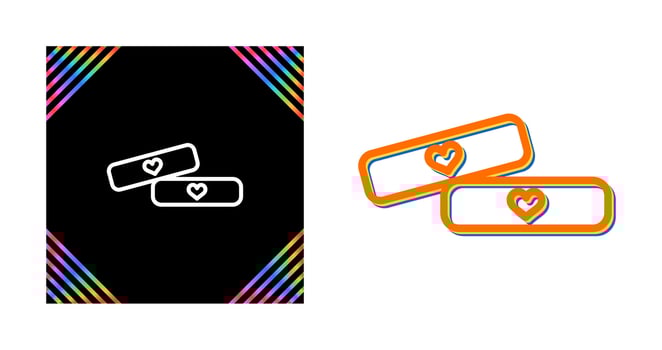Rings Vector Icon
