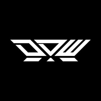 DDW letter logo vector design, DDW simple and modern logo. DDW luxurious alphabet design