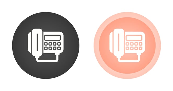 Fax Vector Icon