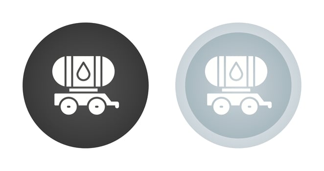 Tanker Truck Vector Icon