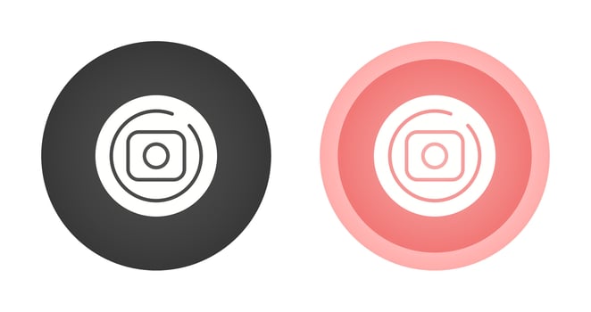 Record Circle Vector Icon