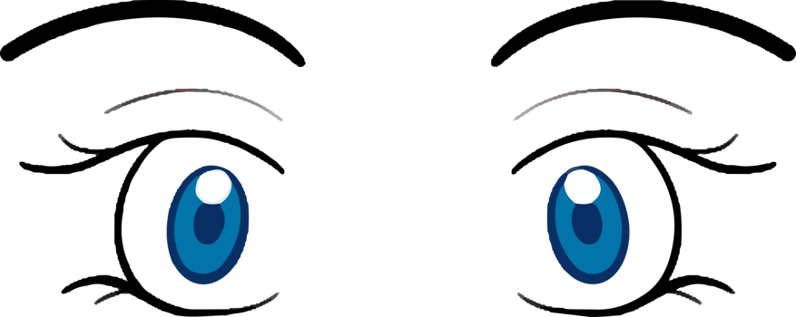 Comic Eyes Expression png