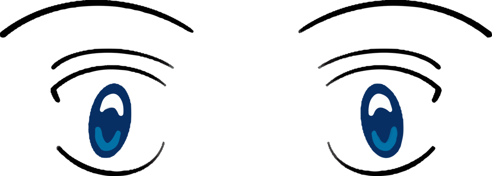 Comic Eyes Expression png