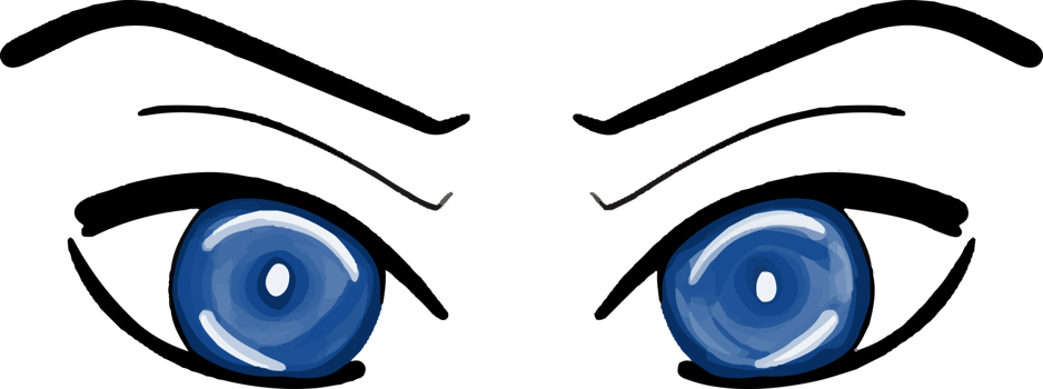 Comic Eyes Expression png