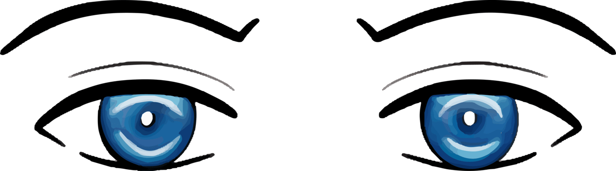 Comic Eyes Expression png