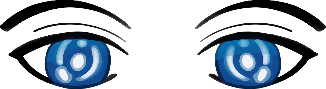 Comic Eyes Expression png