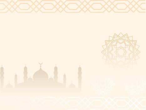 Islamic ornament and pattern background vector
