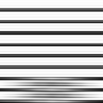 Black striped abstract overlay. Motion effect. PNG graphic illustration with transparent background.