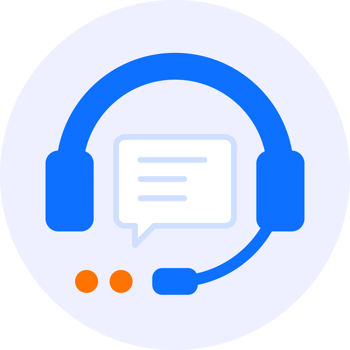 customer service modern icon illustration png