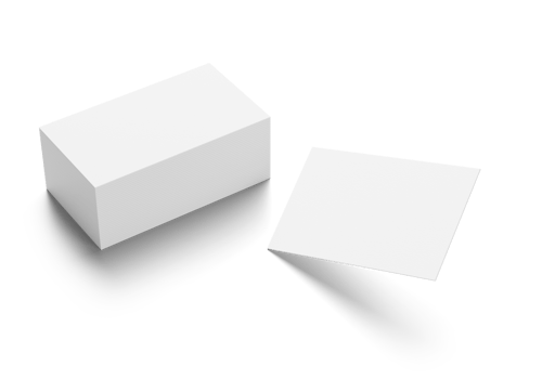 Business Card Stack Mockup png