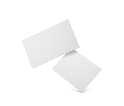 Group of minimal business card mockup with office png