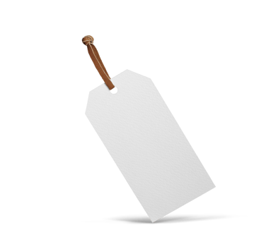 Clothes Label Tag mockup template png