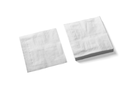 Paper Napkin Stack Mockup png