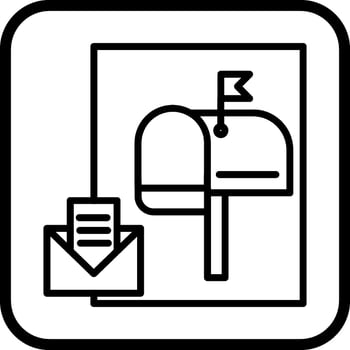 Mailbox Vector Icon