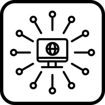 Networks Vector Icon