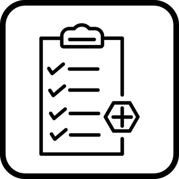 Medical Clipboard Vector Icon